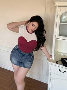 Áo croptop nữ màu đen chấm bi phối nhiều mảnh, áo thun xuyên thấu gợi cảm bằng vải lưới. - Nhiều màu - Xem 4