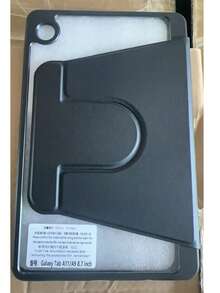 Ốp bảo vệ siêu mỏng xoay được DANYCASE tương thích với Apple Galaxy Tab S9 FE+ S9+ 12.4", S9 S9FE A8 S7+ S8+ S7FE S7 S8 S6lite, có khe cắm bút, chống sốc, mặt lưng trong suốt. - màu đen - Xem 11