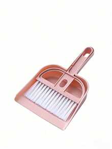 1PC Mini Plastic Dustpan And Broom Set, Desktop Mini Small Broom, Hamster Pet Cleaning Brush, Household Keyboard Brush, Suitable For Home And Office Use, Pet Cage Cleaning, And Various Cleaning Tools And Pet Supplies. - Multicolor - View 11