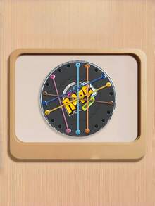 1 Piece Rope-Tying Logic Thinking Game, Rope-Tying Challenge Board Game, Interactive Family Game For Gatherings With Multiple Playing Methods, Stress-Relieving Toy, Office Leisure Game, Holiday Gift, Birthday Gift DIY Game Requires Assembly By Yourself - Multicolor - View 6