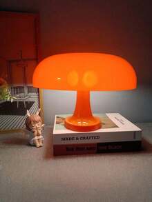1PC Power5V Voltage Style Mushroom Table Lamp Bedside Night Light Study Room Decor Lamp Aesthetic Mood Lighting For Bedroom Plugged-In Use - multicolor - View 7