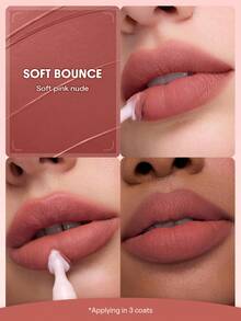 SHEGLAM Marshmallow Puff BúT Son Mờ-032 Soft Bounce ThươNg HiệU LàM đẹP Trang đIểM Mỹ PhẩM Cho Phụ Nữ Và Cô GáI HoàN HảO Cho MùA Hè MùA XuâN Lý TưởNg Cho Y2K ThờI Trang Sang TrọNg Phù HợP Cho Sinh NhậT NgàY CủA Mẹ Quà TặNg TiệC SẵN SàNg MàU SắC TốT NhấT - 032 Độ đàn hồi mềm - Xem 2