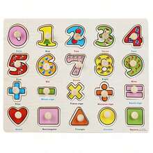 MINKOJA 1pc Identify Fruit Board 3D Wooden Puzzle For Early Learning, Handheld Puzzle With Rich Fruit And Vegetable Puzzle, Ideal Holiday Gift For Kids And Party Game Events, Educational Toys | Educational Games | Educational Content(Suitable For Ages Over 10 Months) - Multicolor - View 15