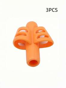 2PCS/3PCS/4PCS/5PCS Multicolor Silicone Ergonomic Pencil Grips Handwriting Posture Correction Tool Writing Aid For School Supplies Stationery - Multicolor - View 17