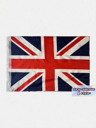 Large Jumbo Durable Nylon Waterproof British Union Jack Red White Blue Flag Bunting Decorations For Garden Parties Royal Events National Holidays UK Celebration Patriotic Ornaments