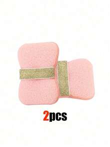 2pcs Soft Sponge Suitable For Soap Bag/Bath Ball/Scrub Ball, Ultra Soft Scrub Sponge/Freeze Water-Absorbing, Suitable For Home Bathroom And Shower Products/Cleaning Tools/Soap Box/Soap Cleaning Tools - Multicolor - View 8