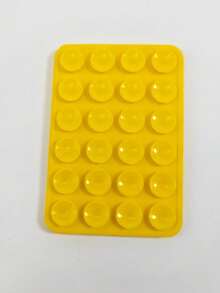 1pc Mobile Phone Silicone Suction Cup, With 24 Square Suction Cups , Silicone Double-Sided Suction Cup Phone Stand, Suitable For Phone Case, Selfie, Video, Multi-Scene Suction Cup - Multicolor - View 19