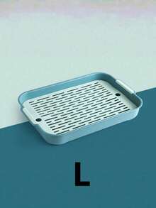 1 PC Square Double Layer PP Material Removable Washable Pet Litter Box For Guinea Pig Rabbit Hamster Small Animal Indoor Supplies Bath Tray Rabbit Hutch Pet Accessories Home - Multicolor - View 19