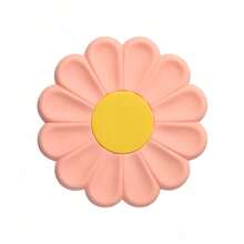 1pc Silicone Trivet Mat Non-Slip & Heat Resistant Hot Pads For Kitchen Countertop Perfect Trivet For Hot Dishes Modern Design Pots & Pans Holder Chic Daisy Flower Silicone Table Mats Heat Resistant, Easy Clean Coasters & Pot Holders - Multicolor - View 23