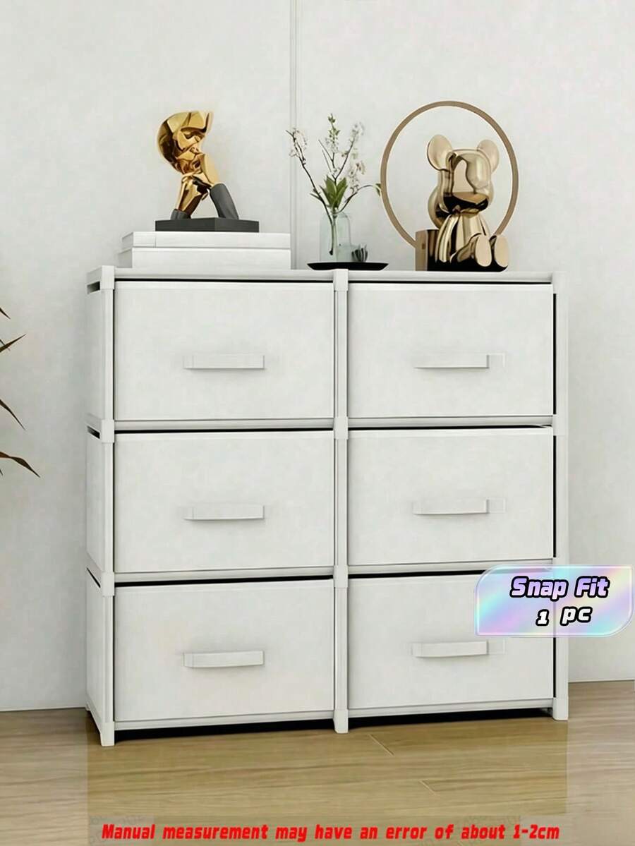 1PC Simple Storage Cabinet Multi Layer Drawer Bedroom Underwear Storage Cabinet Home Assembly Storage Rack Floor Group Device Rack - Multicolor - View 1
