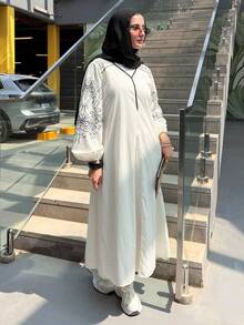 Mulvari Đầm nữ in hoa, thích hợp cho tiệc tùng và du lịch. - Nhiều màu - Xem 5