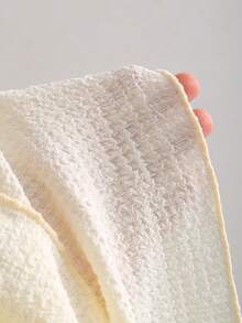 Sweetra Đầm ngắn mùa hè mới, chất liệu vải có họa tiết, cổ chữ V, eo xếp ly, kiểu dáng thanh lịch, thích hợp đi làm, màu vàng dành cho nữ. - Màu vàng - Xem 6