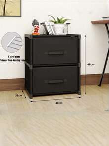 Wardrobe Storage, Autumn Decorative Home Items. Multi Functional, Medium-Sized Optional, Cube Storage Cabinet With Drawers, Dust-Proof Wardrobe, Shelf, Shoe Rack, Shoe Cabinet, Independent Display Rack, Can Be Freely Assembled, Floor Standing Assembly Storage Rack, Bookshelf - Multicolor - View 15