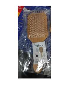 Bamboo Hairbrush, Natural Wood Anti-Static Brush, Hair And Scalp Combing, Anti-Static, Cushion Styling Tool, Universal. - Multicolor - View 12