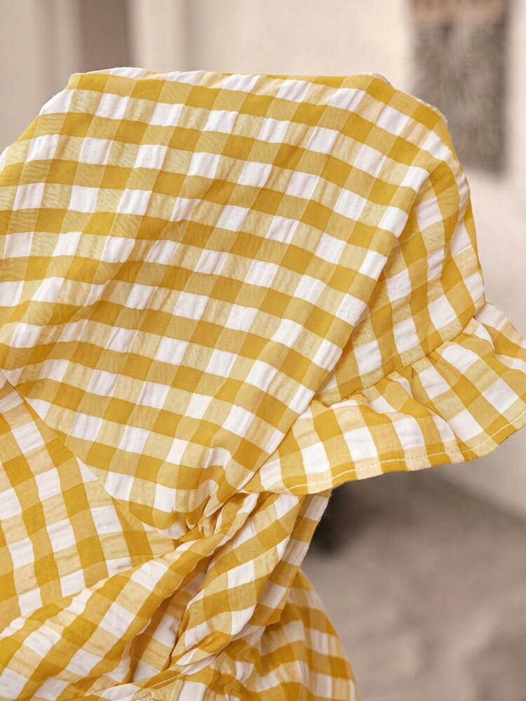 Plus Size Women Plaid Casual Versatile Daily Wear Shirt