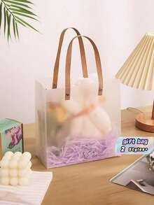 10 túi quà trong suốt để đóng gói và lưu trữ quà tặng ngày lễ Valentine, ngày lễ tình nhân, đám cưới, sinh nhật, hộp lưu trữ - Trong sáng - Xem 7