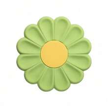 1pc Silicone Trivet Mat Non-Slip & Heat Resistant Hot Pads For Kitchen Countertop Perfect Trivet For Hot Dishes Modern Design Pots & Pans Holder Chic Daisy Flower Silicone Table Mats Heat Resistant, Easy Clean Coasters & Pot Holders - Multicolor - View 12