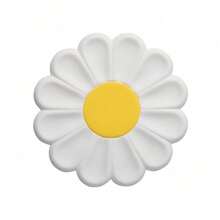 1pc Silicone Trivet Mat Non-Slip & Heat Resistant Hot Pads For Kitchen Countertop Perfect Trivet For Hot Dishes Modern Design Pots & Pans Holder Chic Daisy Flower Silicone Table Mats Heat Resistant, Easy Clean Coasters & Pot Holders - Multicolor - View 8