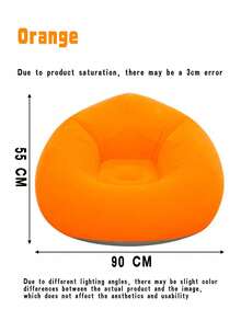 1 Inflatable Slouchy Sofa Chair, Foldable And Portable, A Soft And Comfortable Bean Bag Sofa Suitable For Indoor/Outdoor Use - Multicolor - View 15