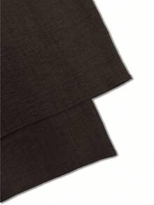 SHEIN Bộ áo liền quần dáng rộng thời trang nữ - màu nâu - Xem 5