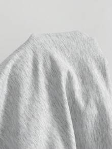 Solflare Bộ 2 món gồm áo crop top không tay thêu hình ngựa màu đen và quần ống rộng cạp chun, thích hợp cho các dịp thường ngày, dự tiệc, đi làm, lễ hội âm nhạc, đi học, nghỉ mát biển, thời trang đường phố, mặc nhà, dạo phố, và cả size lớn. - Màu Xám nhạt - Xem 8
