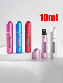 1 10-ML Portable, Compact, Refillable Perfume Spray Bottle With A Travel-Sized Perfume Pump Box. - Multicolor 2 - View 8