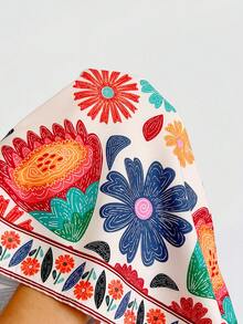 Soleia 女士印花系带吊带上衣和短裤休闲两件套 - 彩色 - 查看 6