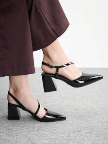 CUCCOO BIZCHIC Women's Fashion High Heel Shoes - Black - View 4