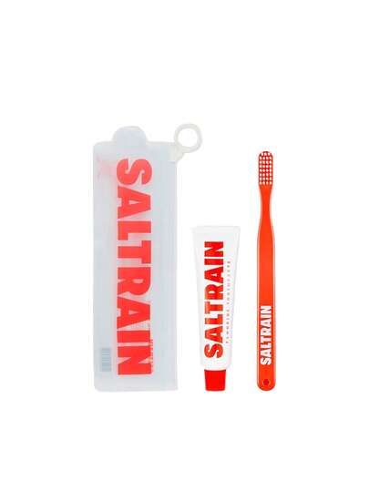 SALTRAIN Travel Dental Kit Red