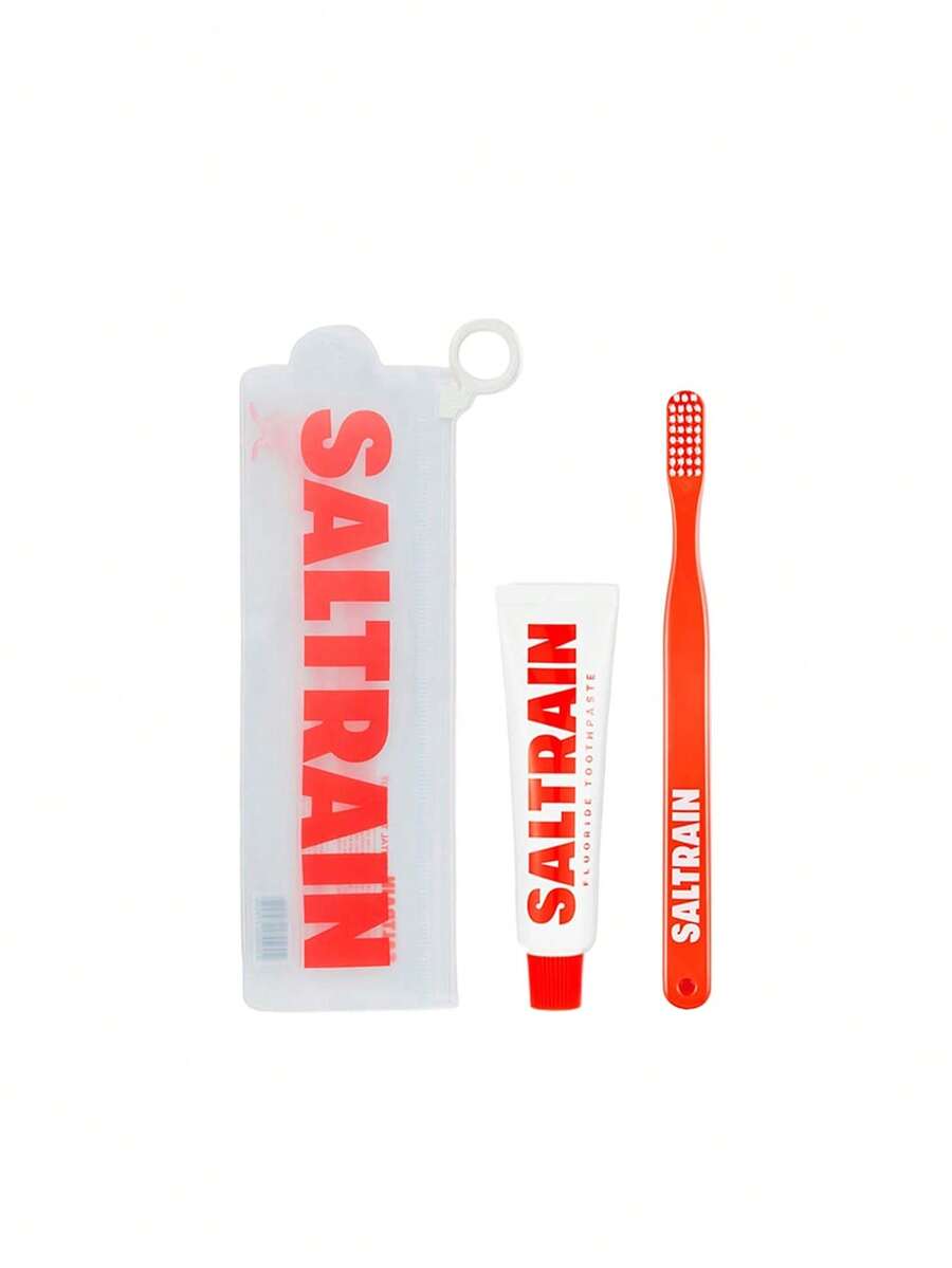 SALTRAIN Travel Dental Kit Red - Red - View 1