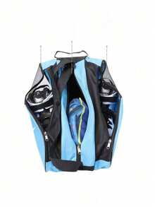 1PC Skating Bag Roller Skates Inline Skates Storage Bag Large Capacity Thick Breathable Adjustable Shoulder Strap Portable Travel Gear Sports Equipment Carrier Durable Water Resistant Padded Protection For Gym Locker Outdoor Skating Rink Car Trunk Accessories Multi Compartment Organized Storage Must Have - Multicolor - View 8