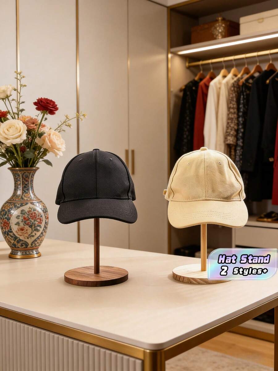 1pc Adult Hat Display Stand, Hat Holder, Wig Stand, Hat Rack For Retail Stores, Suitable For Children And Baby Hats, Gender Reveal Party, Perfect For Birthdays, Weddings, Parties, The Perfect Gift For Colleagues, Friends, And Family, Back To School - Multicolor - View 1