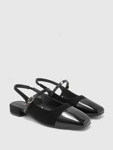 CUCCOO BIZCHIC Women's Fashion Flat Shoes - Black - View 7
