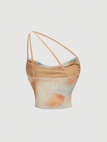 SHEIN MOD 2 chiếc áo nữ không tay dáng suông cổ lệch, thích hợp mặc mùa hè. - Nhiều màu - Xem 6