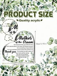 1 chiếc hộp quà hình trái tim vuông bằng acrylic dành tặng chú rể, mẹ, quà cưới, quà cảm ơn mẹ, quà lưu niệm phong cách sống động, quà tri ân. - Nhiều loại - Xem 6