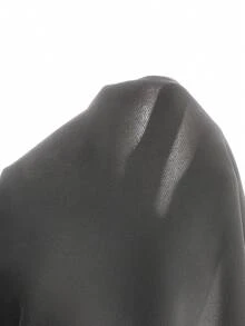 SHEIN 青少年男孩休闲酷炫舒适长袖连帽衫和裤子套装 - 灰色 - 查看 7