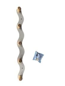Móc treo tường, móc treo áo khoác đa năng cho phòng tắm, giá treo tường để đồ ở lối vào, móc nhôm tiết kiệm không gian. - Nhiều màu - Xem 10