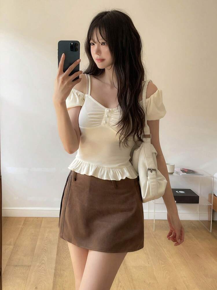 Women's Short Sleeve Casual Fresh Spring/Summer T-Shirt Cute Tops