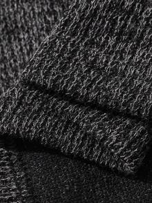 FRIFUL Camiseta de manga corta con cuello polo, ajustada, con decoración de botones metálicos, para verano - Negro - Ver 6
