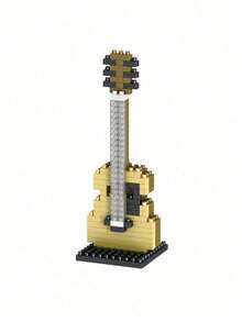 Music Instrument Building Blocks, Music Wonderland, Art Building Blocks, Piano Building Blocks, Bass Building Blocks, Guitar Building Blocks, Birthday Gift, New Year Gift, Holiday Gift, Father's Day Gift, Mother's Day Gift, Wedding Gift, Wedding Decor, Graduation Gift - Multicolor - View 26
