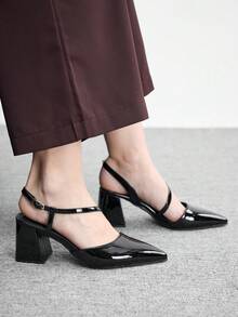 CUCCOO BIZCHIC Women's Fashion High Heel Shoes - Black - View 6