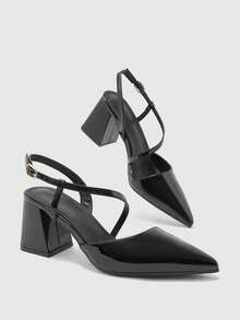 CUCCOO BIZCHIC Women's Fashion High Heel Shoes - Black - View 8