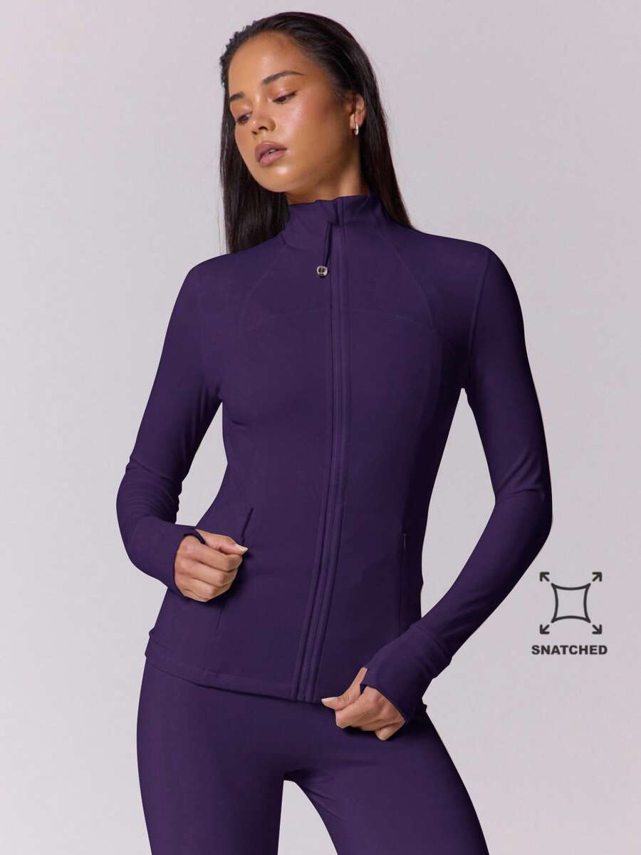 Musera Sport Women Sports Jackets - Violet Purple - View 1