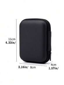 1PC Headphone Storage Bag Portable Digital Camera Case Cable Charger Organizer Box Card Coin Wallet Compact Carry Pouch - Multicolor storage - View 8
