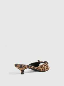 CUCCOO SZL Women's Comfortable Casual High Heel Sandals For Daily Wear, Summer Elegant Shoes Wedding Shoes Summer Shoes Bride Shoes Summer Shoes - leopard print - View 3