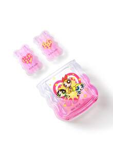 THE POWERPUFF GIRLS X SHEIN Power Girl 折叠渐变色充电头保护套 - 彩色 - 查看 5