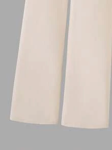 SHEIN Set Kaos dan Celana Kasual Motif Pita 3D untuk Remaja Perempuan - Aprikot - View 7