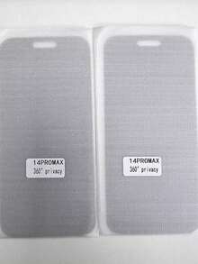 Bộ 2 miếng dán màn hình cường lực phù hợp cho iPhone 11/12/13/14/15/16/17 Pro Max, bảo vệ riêng tư chống nhìn trộm 360 độ, chống nhìn trộm 4 lớp, bề mặt sáng bóng, phim bảo vệ màn hình riêng tư, phim bảo vệ màn hình điện thoại di động, lớp phủ bảo vệ màn hình an toàn, phim bảo vệ màn hình trong suốt, thiết kế thời trang, kính chống trầy xước và chống mài mòn, phim bảo vệ chất lượng cao, vỏ bảo vệ điện thoại di động, người dùng điện thoại di động, người đam mê công nghệ. - màu đen - Xem 32