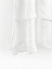 Linhara Plus Size Women's Romantic Spring/Summer Fashionable Versatile Daily Commute Camisole - White - View 3