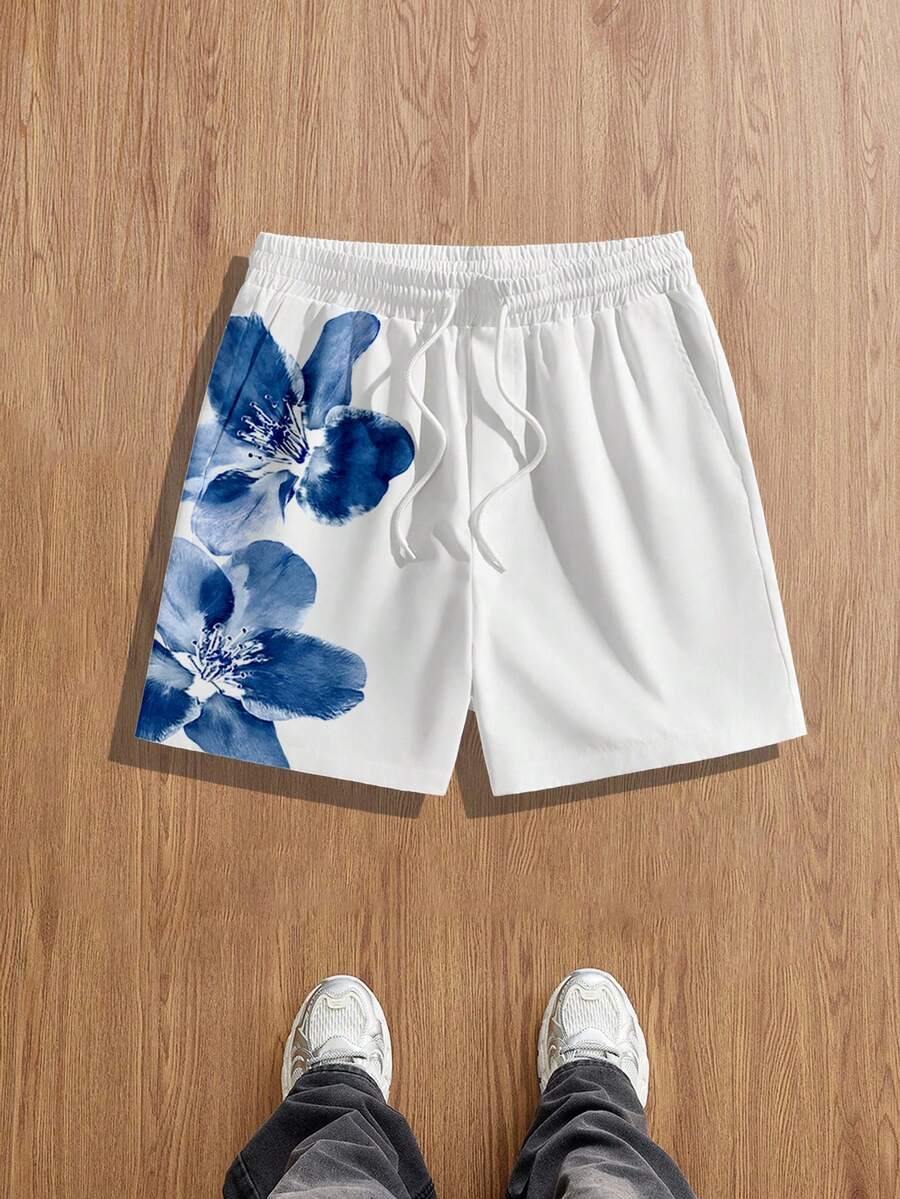 Manfinity Joysei Quần short nam - trắng - Xem 1
